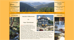 Desktop Screenshot of haus-tannhaeuser.de